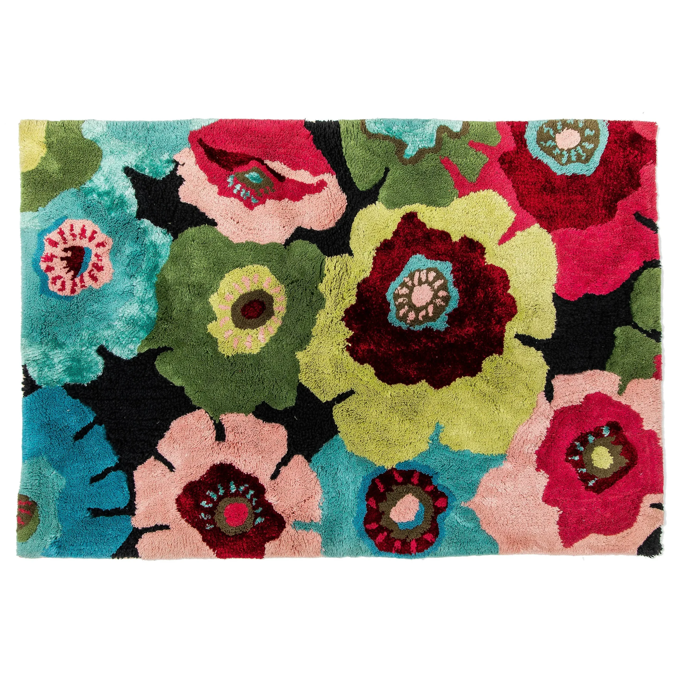 Always Flowers Bath Rug