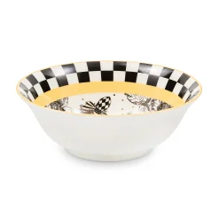 Bee Toile Bowl