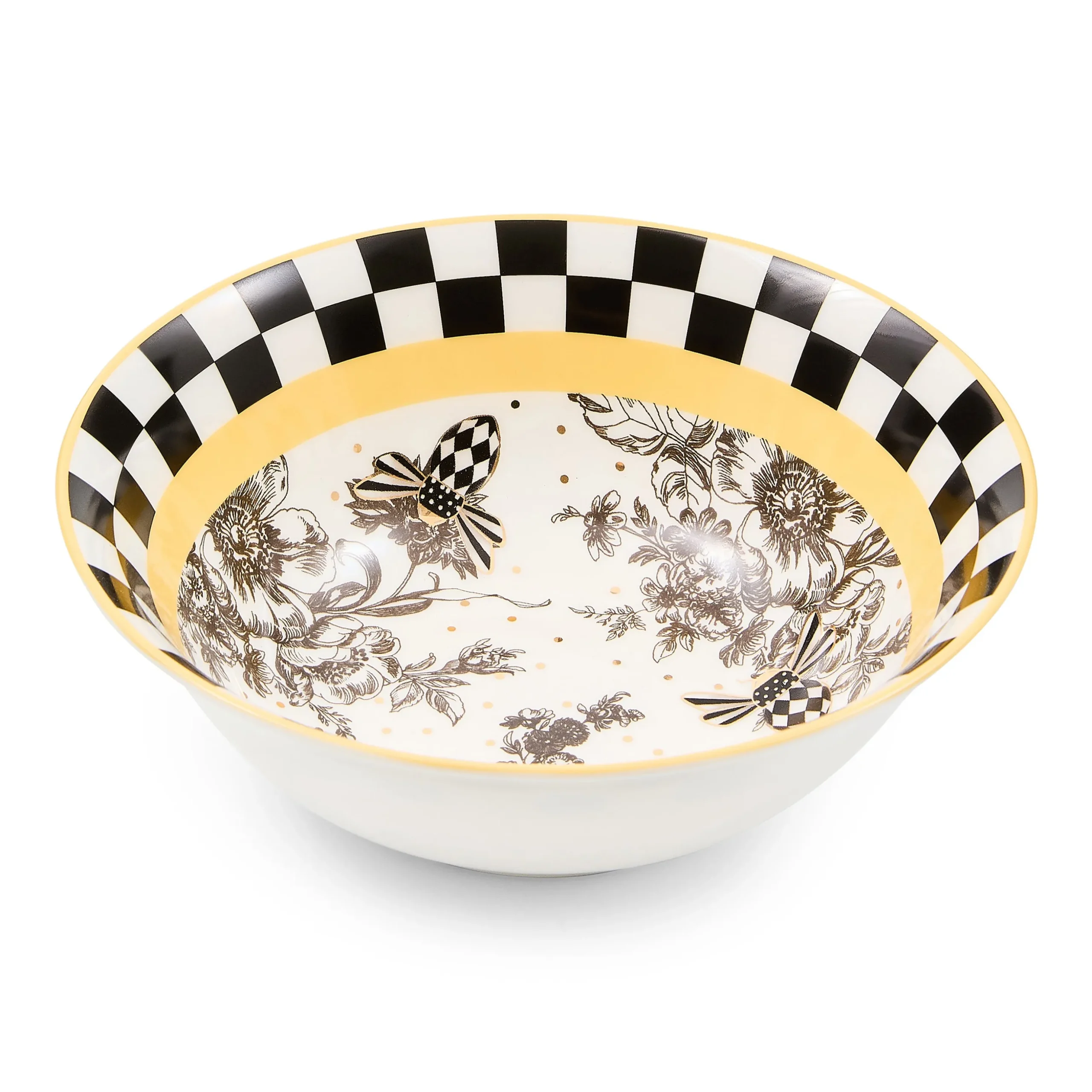 Bee Toile Bowl