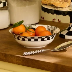 Bee Toile Serving Bowl