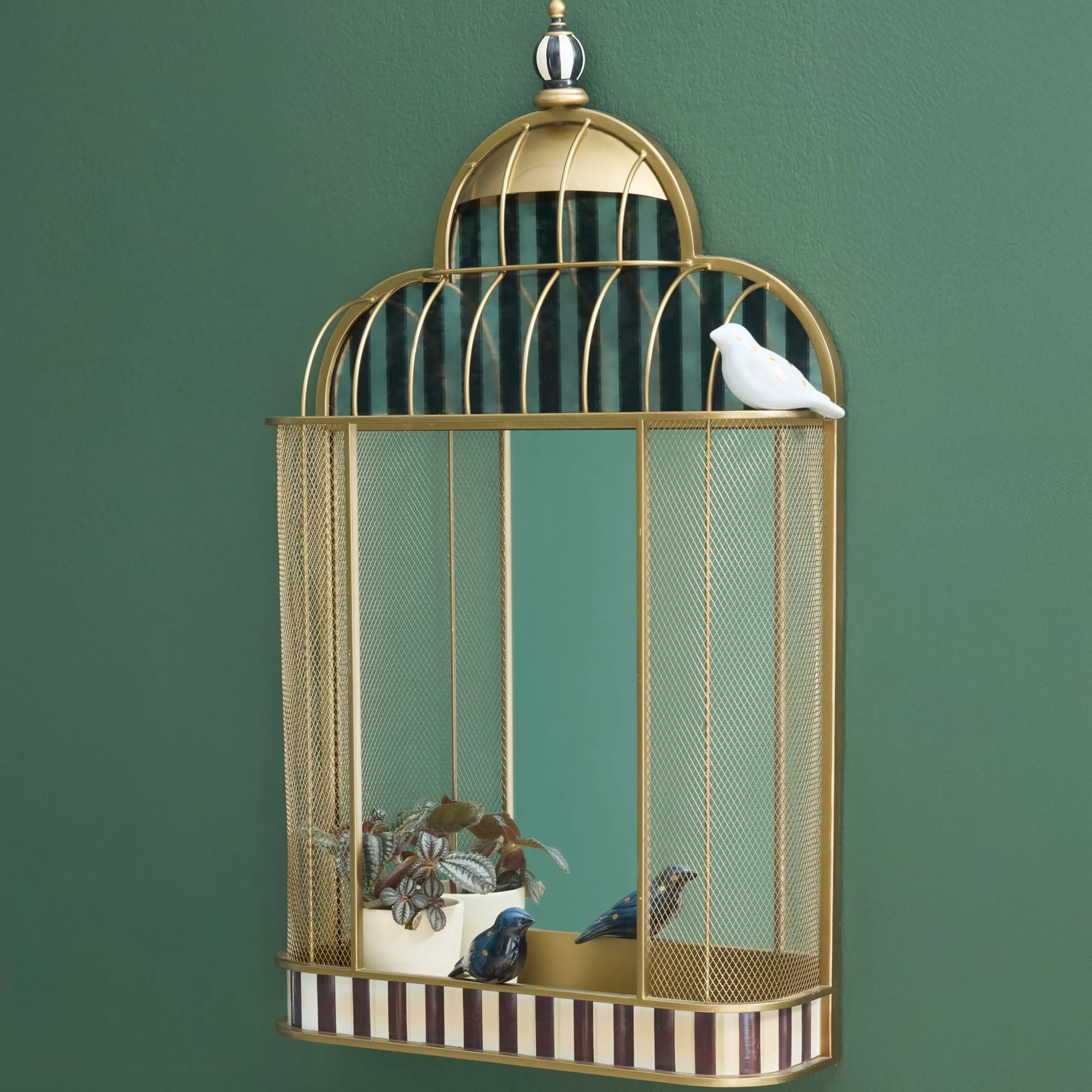 Birdcage Medium Wall Mirror