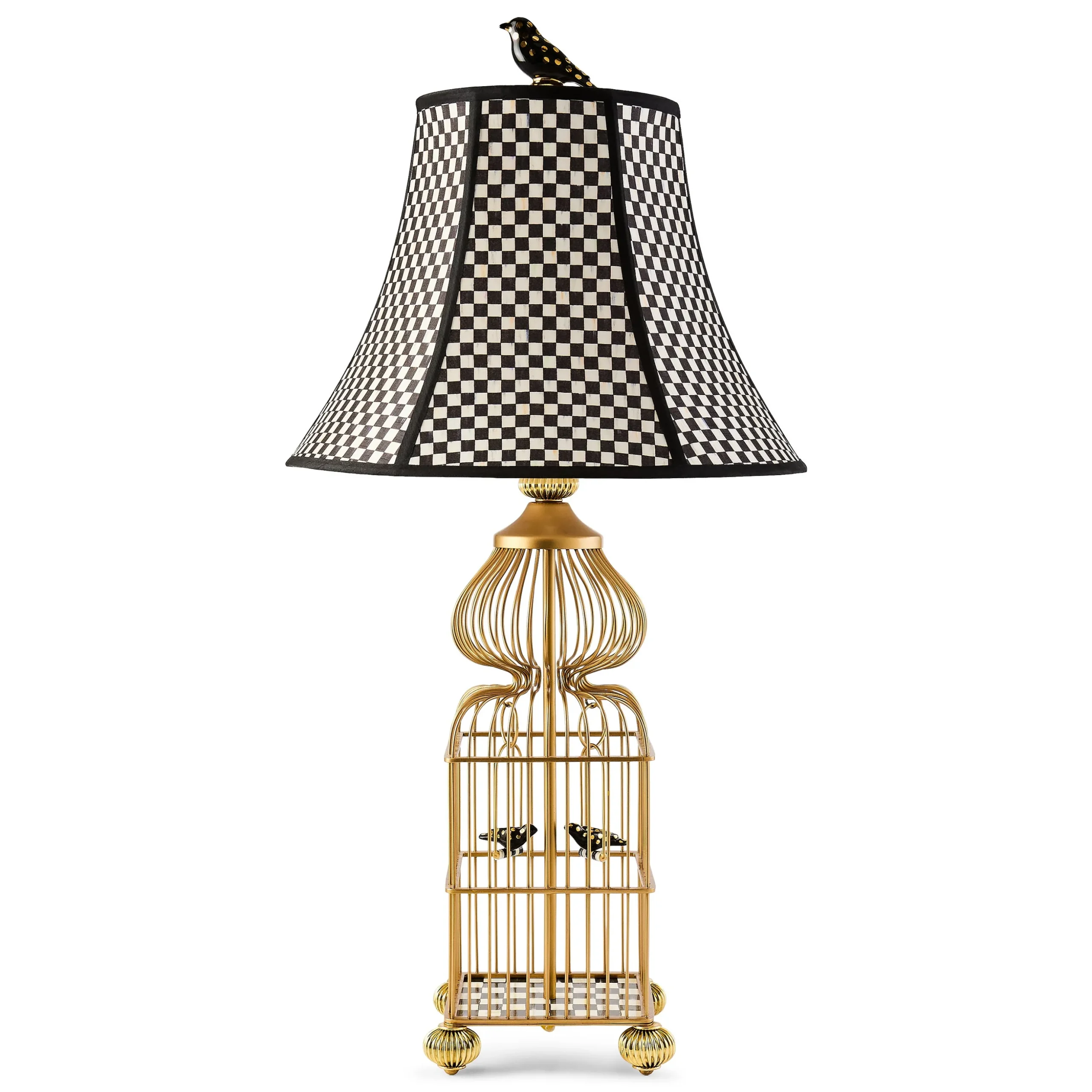 Birdcage Table Lamp