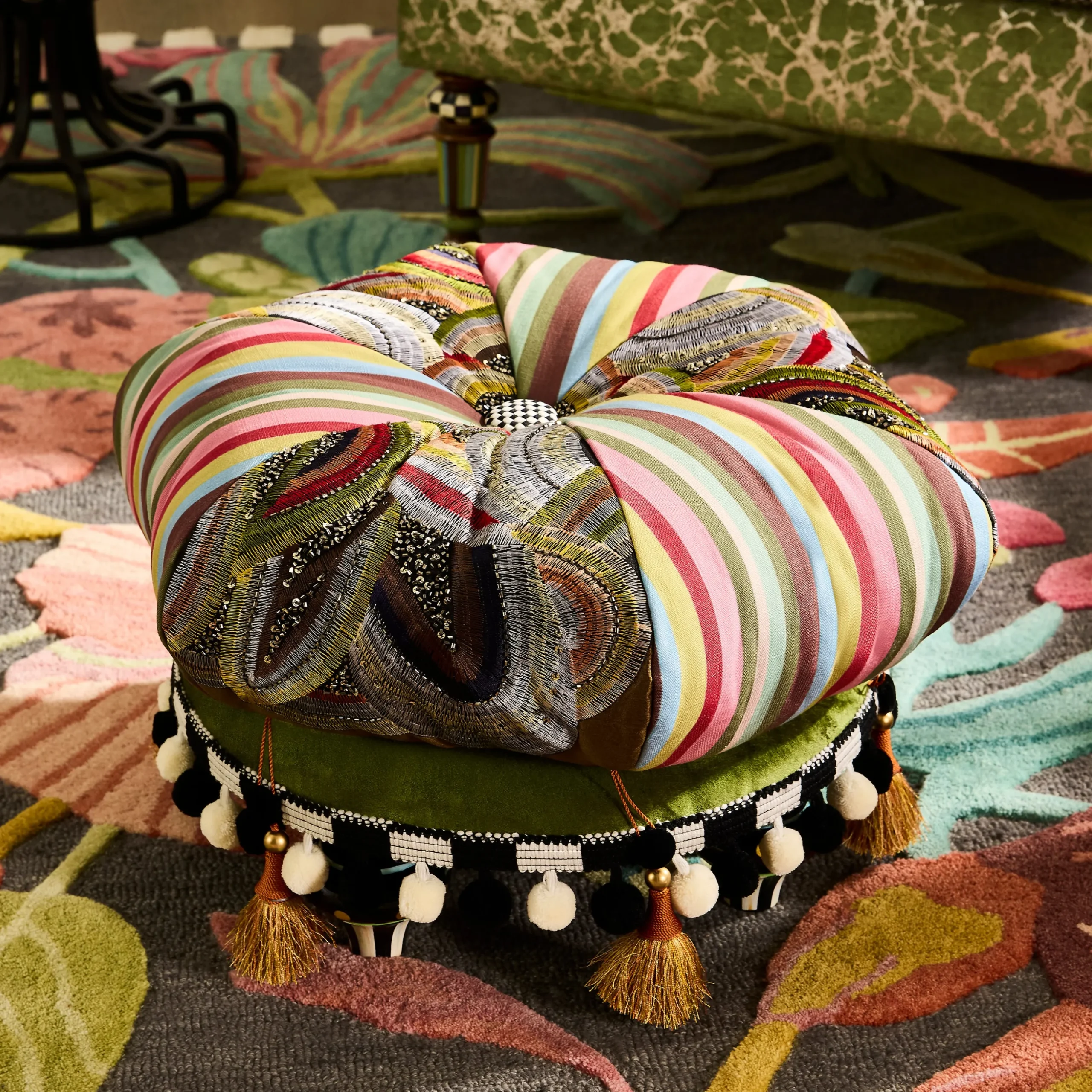 Birdsong Footstool