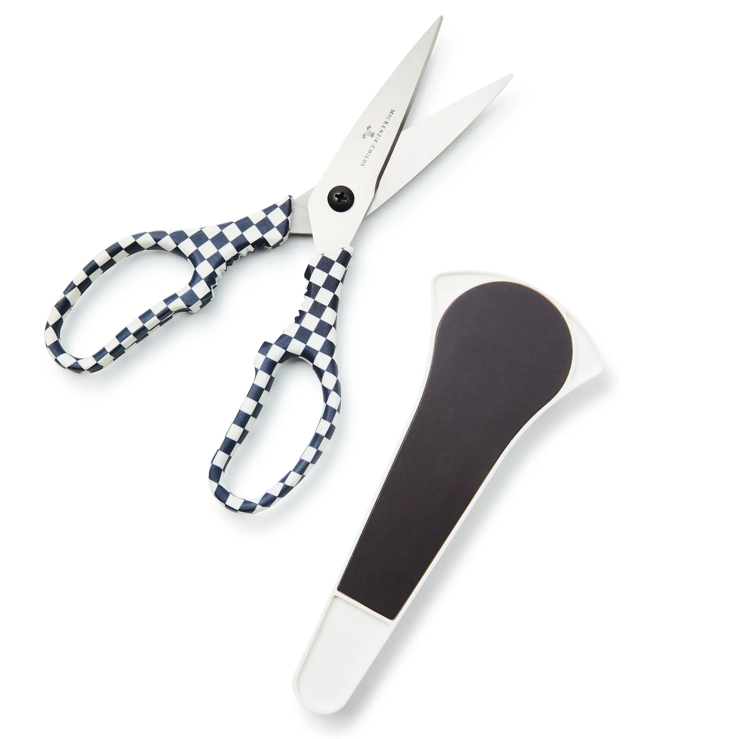 Black & White Check Kitchen Shears