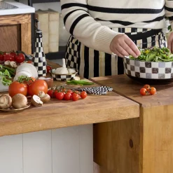 Black & White Check Kitchen Shears