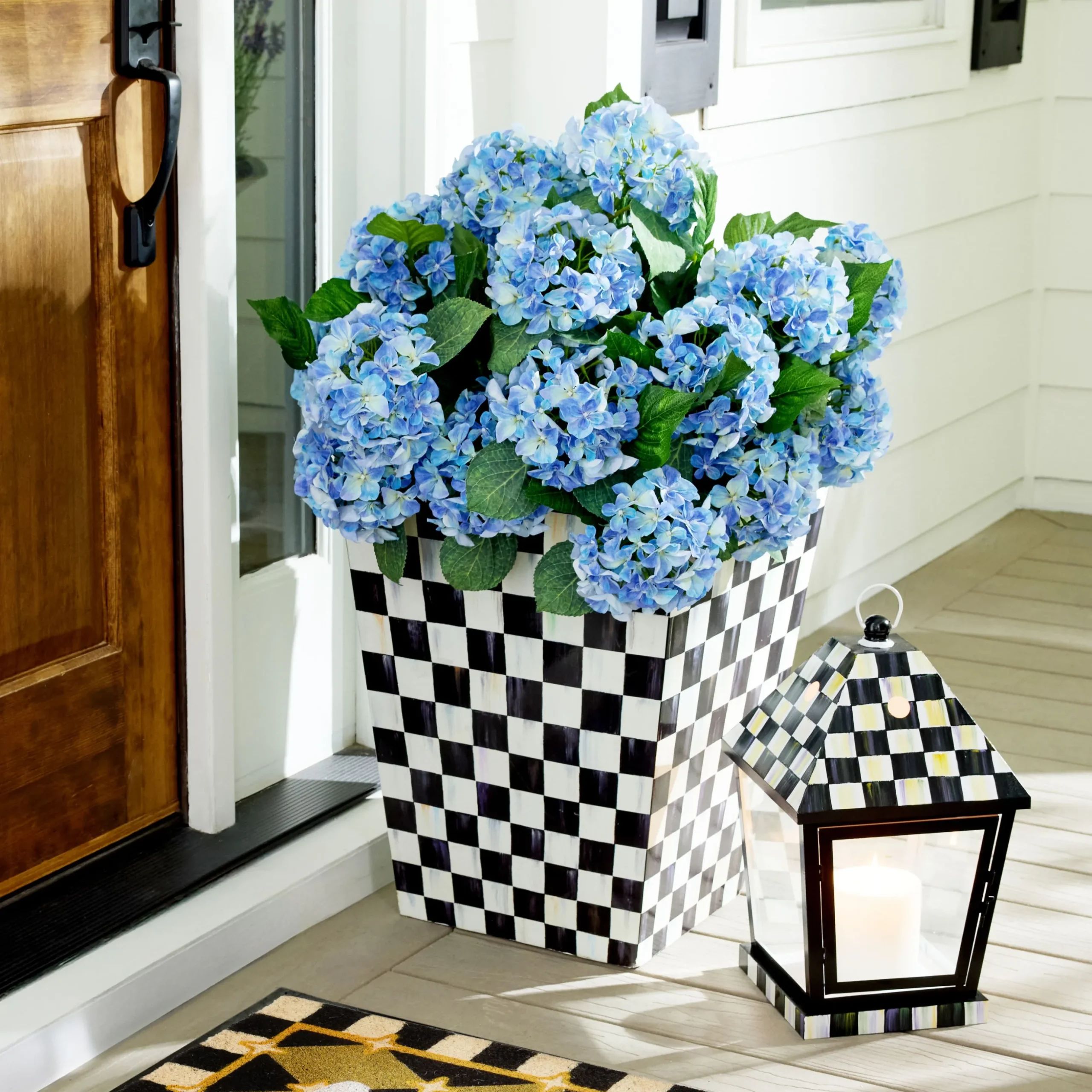 Blue Hydrangea Urn Filler