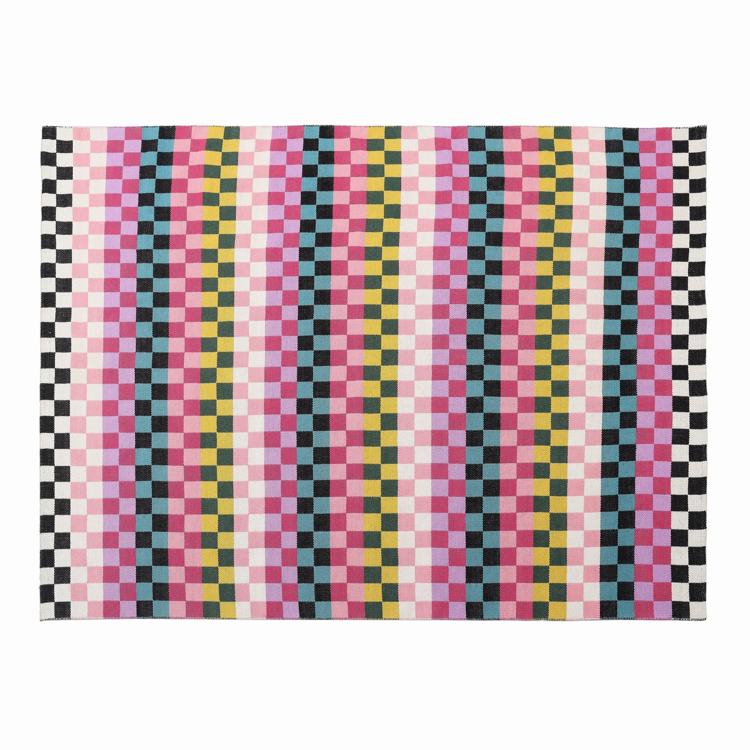 Calypso Checked 8' x 10' Indoor/Outdoor Rug