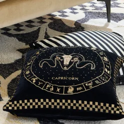 Capricorn Zodiac Throw Pillow