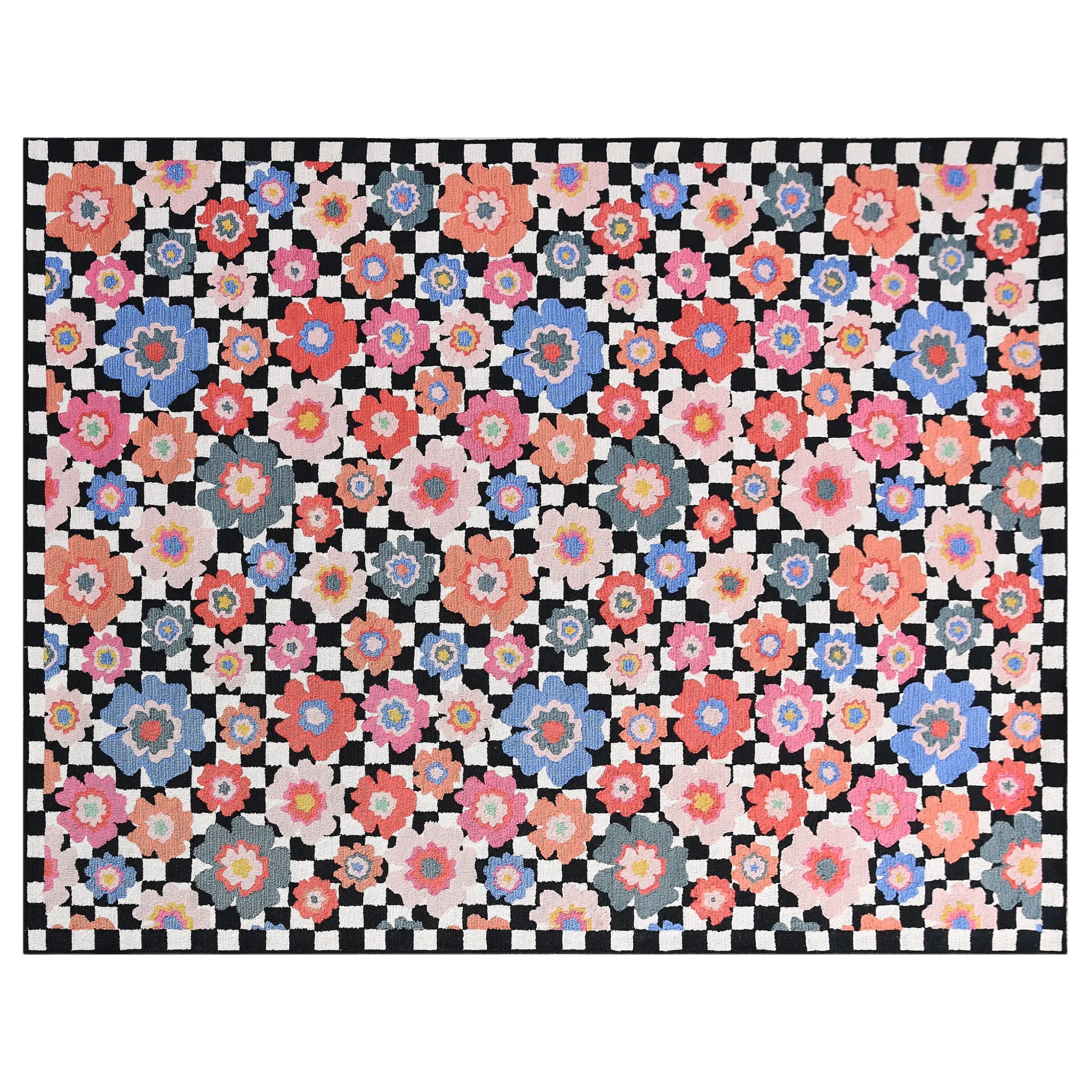 Checked Dolce Vita 8' x 10' Indoor/Outdoor Rug