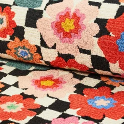 Checked Dolce Vita 3' x 5' Indoor/Outdoor Rug