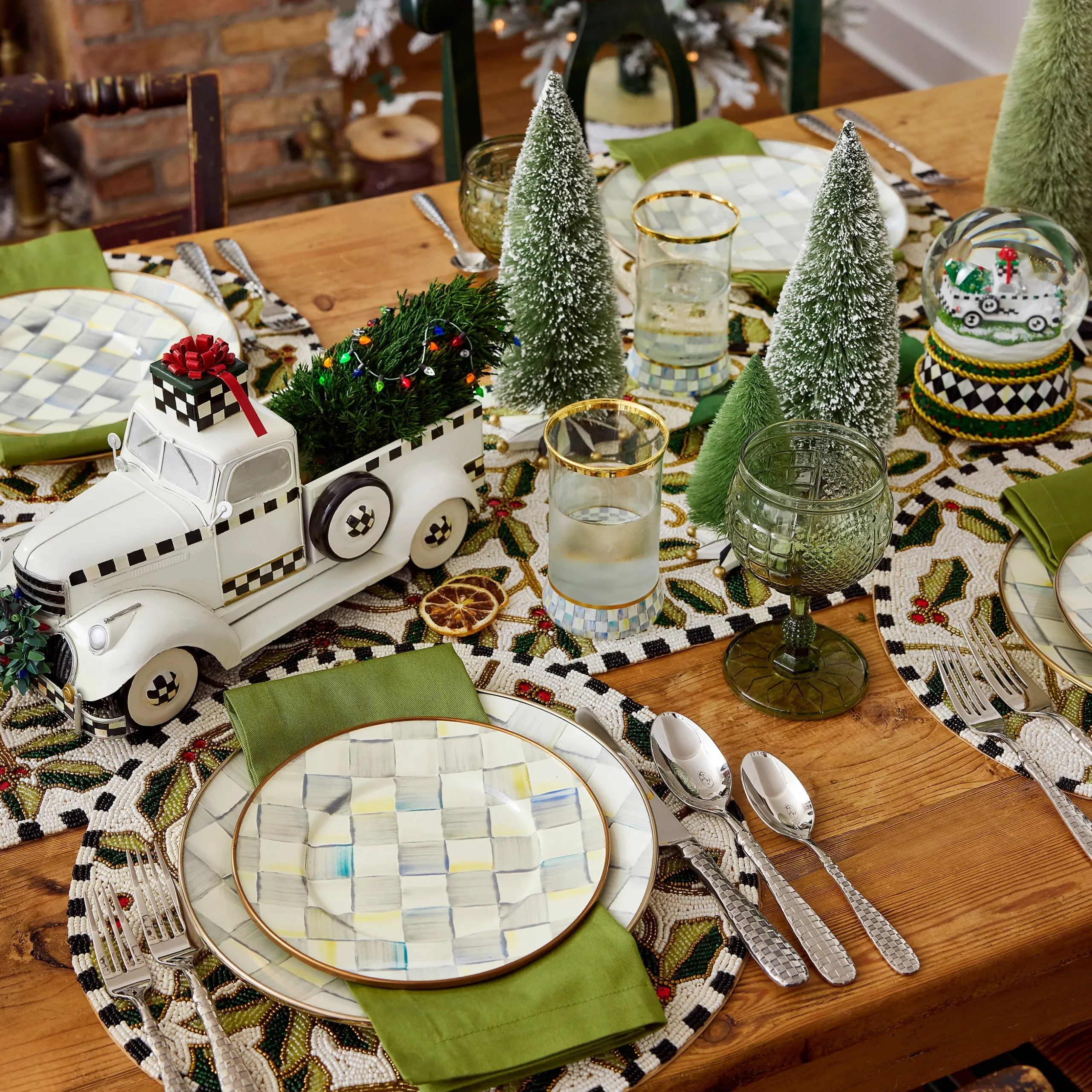 Check Flatware 5-Piece Place Setting