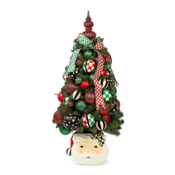 Check It Out Illuminated Potted Tree