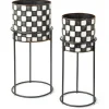 Check It Out Planters, Set of 2