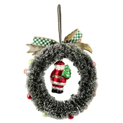 Check It Out Sisal 8" Wreath