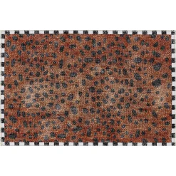 Cheetah 2' x 3' Washable Rug
