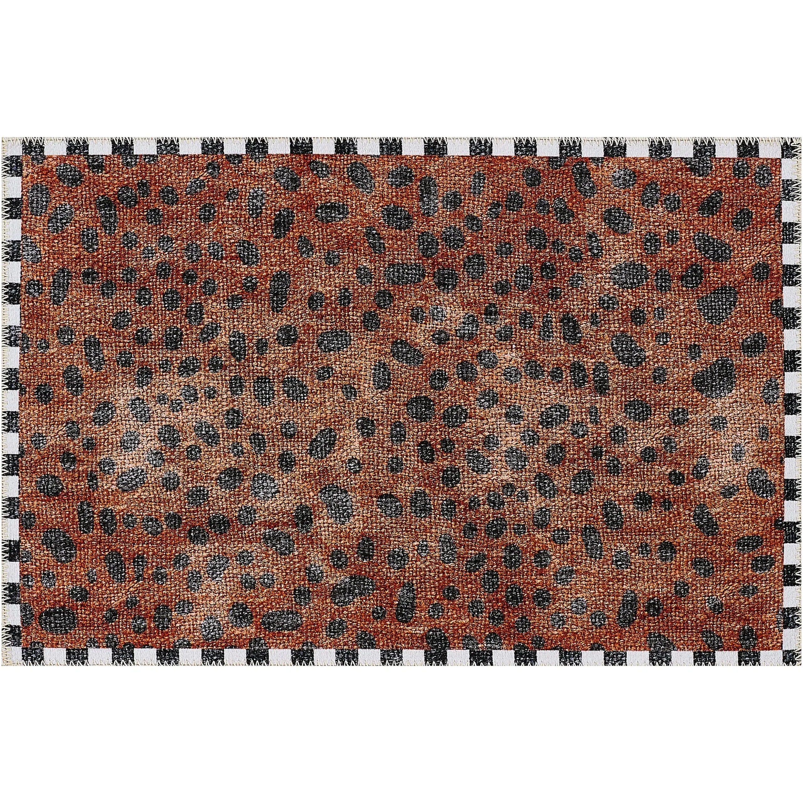 Cheetah 2' x 3' Washable Rug