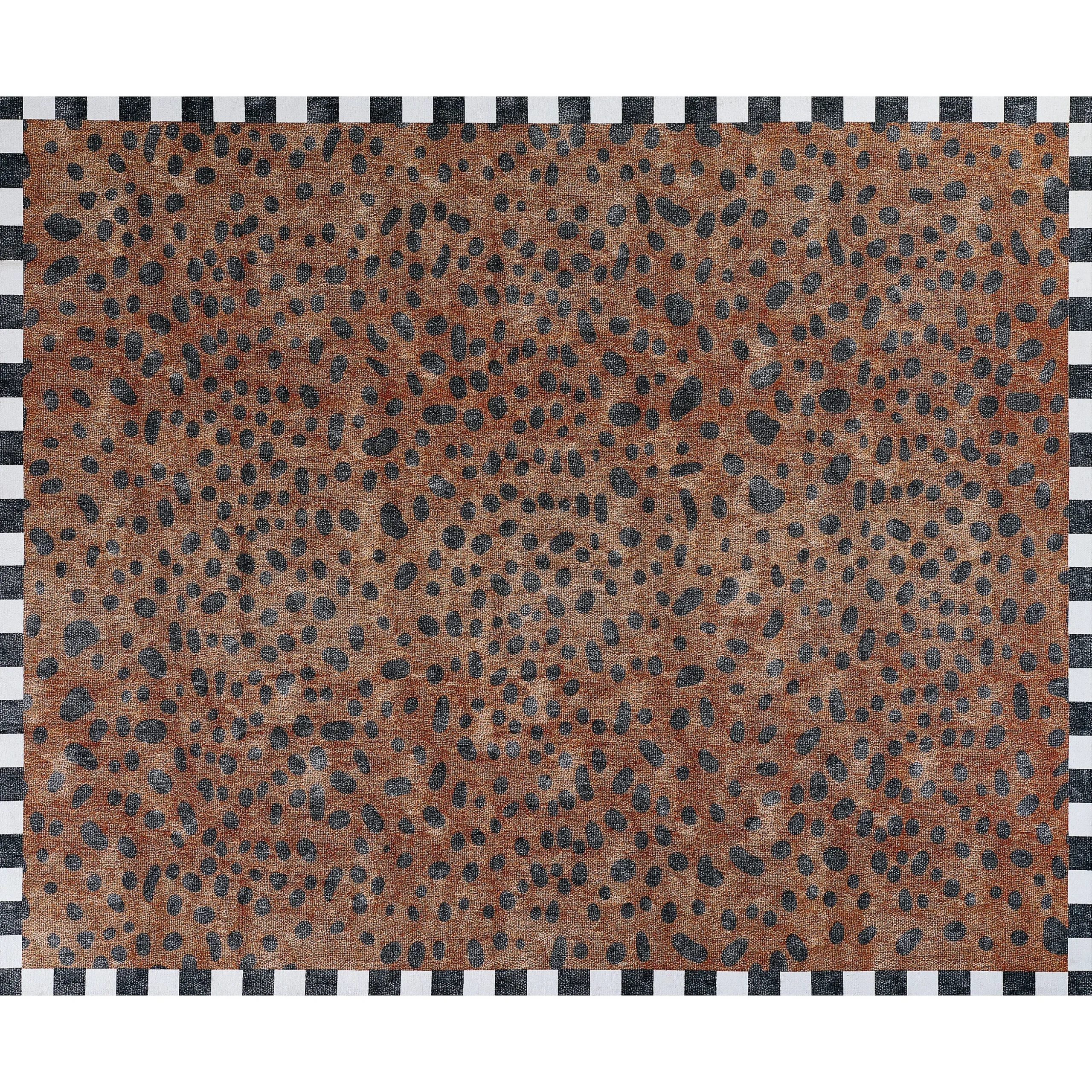 Cheetah 8' x 10' Washable Rug