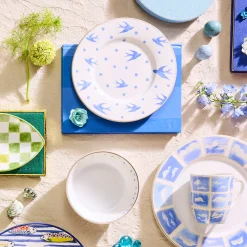 Cloud Watching Salad Plate