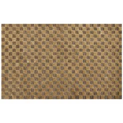 Cocoa Checkerboard 5' x 8' Rug