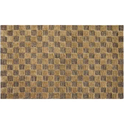 Cocoa Checkerboard 3' x 5' Rug
