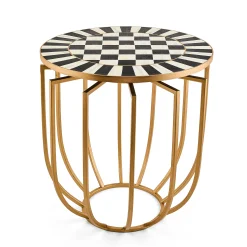 Courtly Basket Accent Table