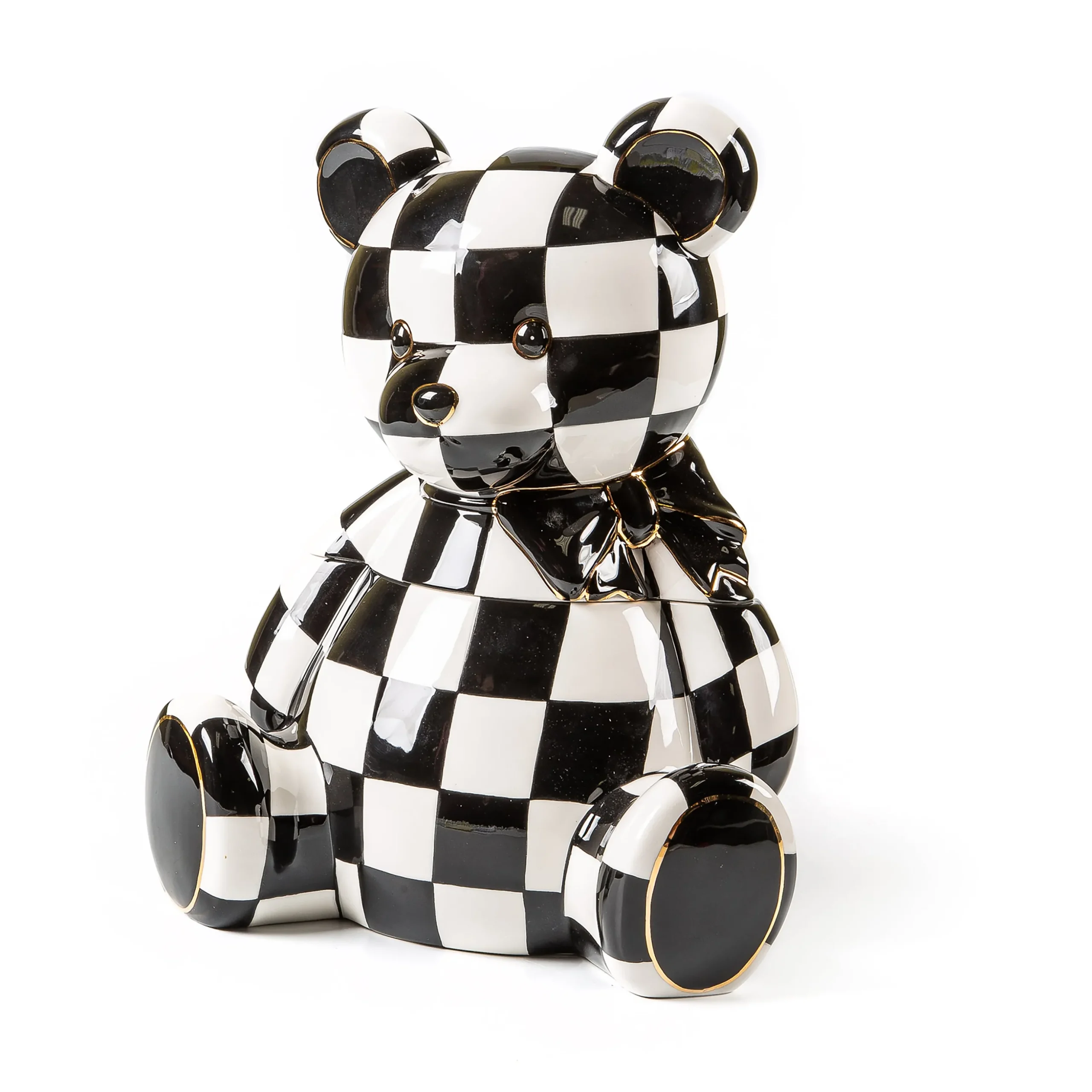 Courtly Bear Cookie Jar