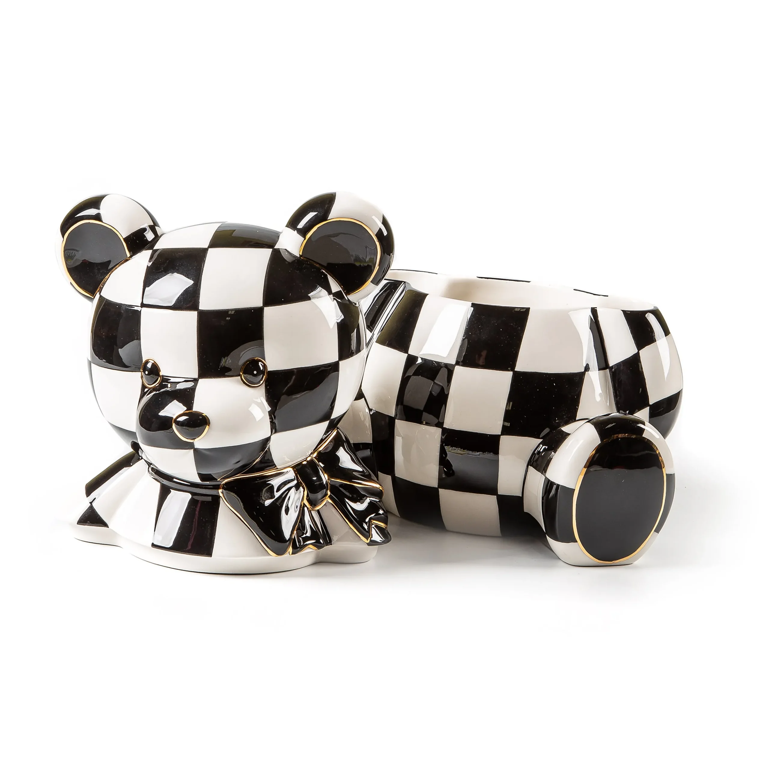 Courtly Bear Cookie Jar
