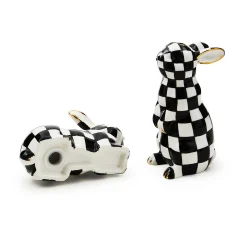 Courtly Bunny Salt & Pepper Set