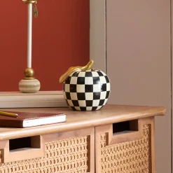 Courtly Check Apple Decor