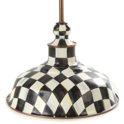 Courtly Check 12" Barn Pendant Lamp