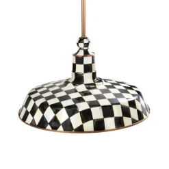 Courtly Check 18" Barn Pendant Lamp