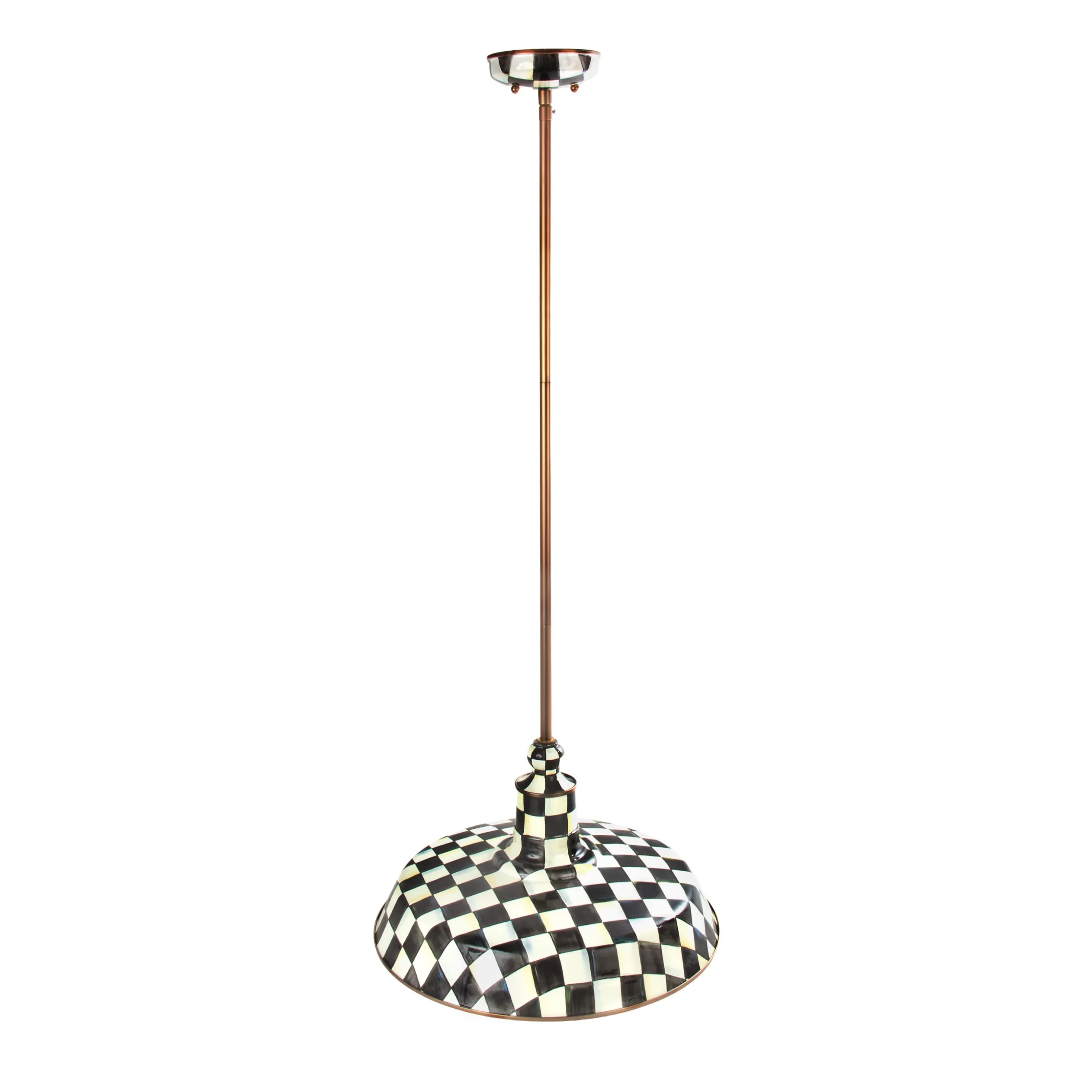 Courtly Check 18" Barn Pendant Lamp