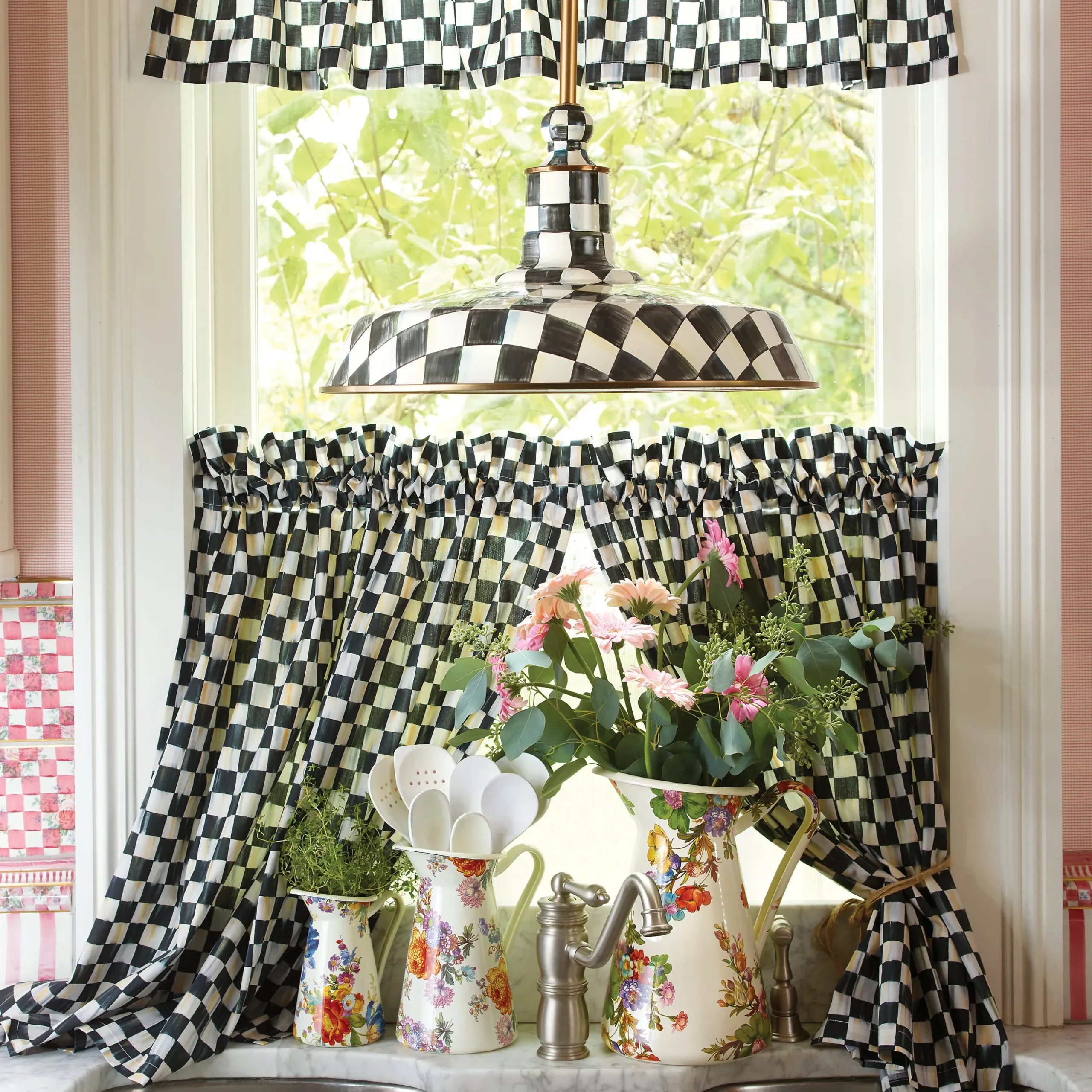 Courtly Check 18" Barn Pendant Lamp