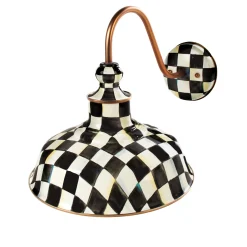 Courtly Check 12" Barn Sconce