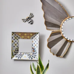 Courtly Check Bee Wall Decor