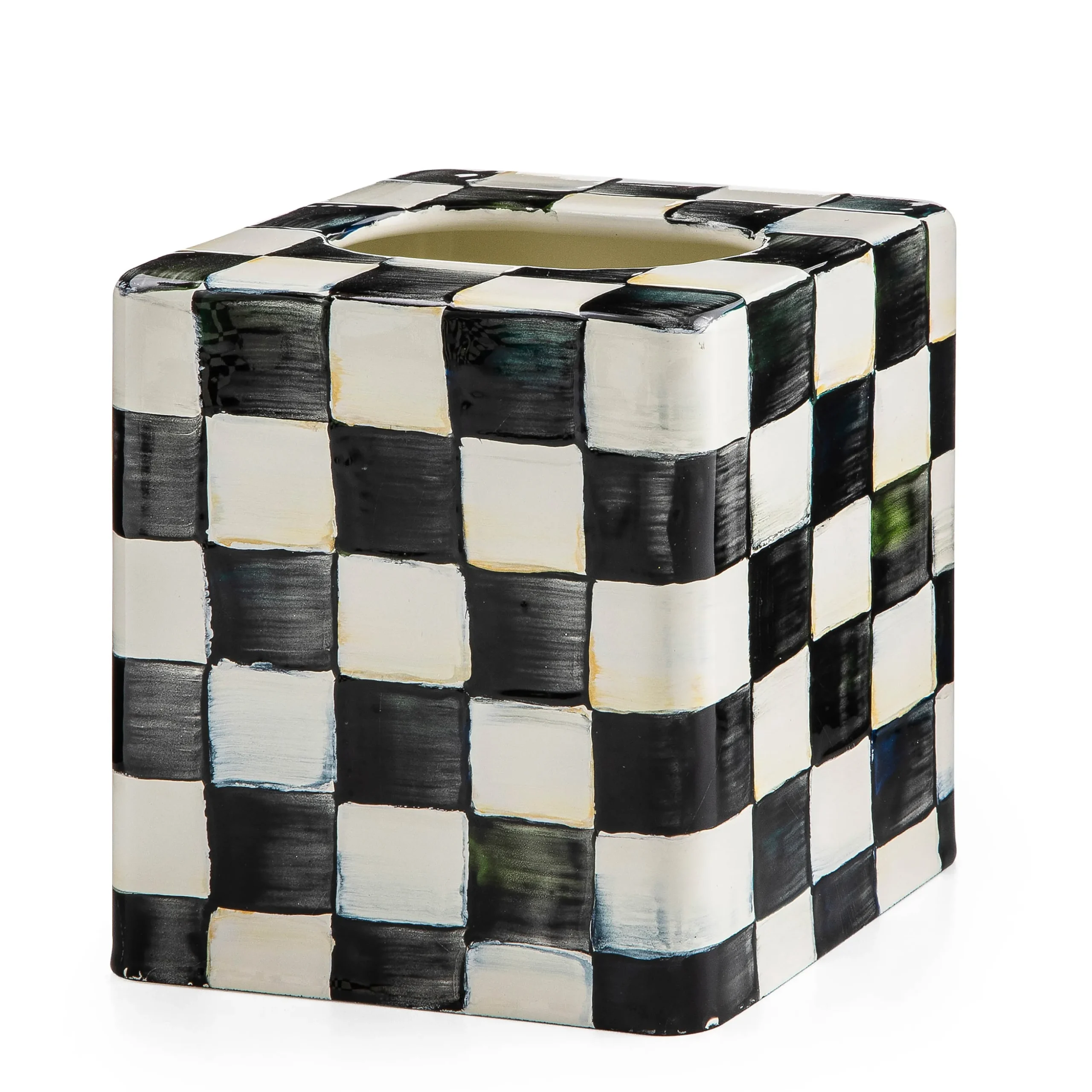 Courtly Check Boutique Tissue Box Cover