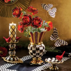 Courtly Check Butterfly Duo Wall Decor