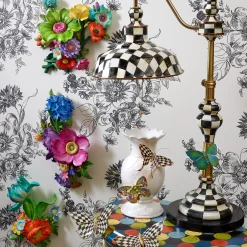 Courtly Check Butterfly Duo Wall Decor