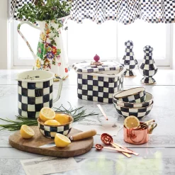 Courtly Check Cafe Valance