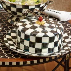 Courtly Check Cake Carrier