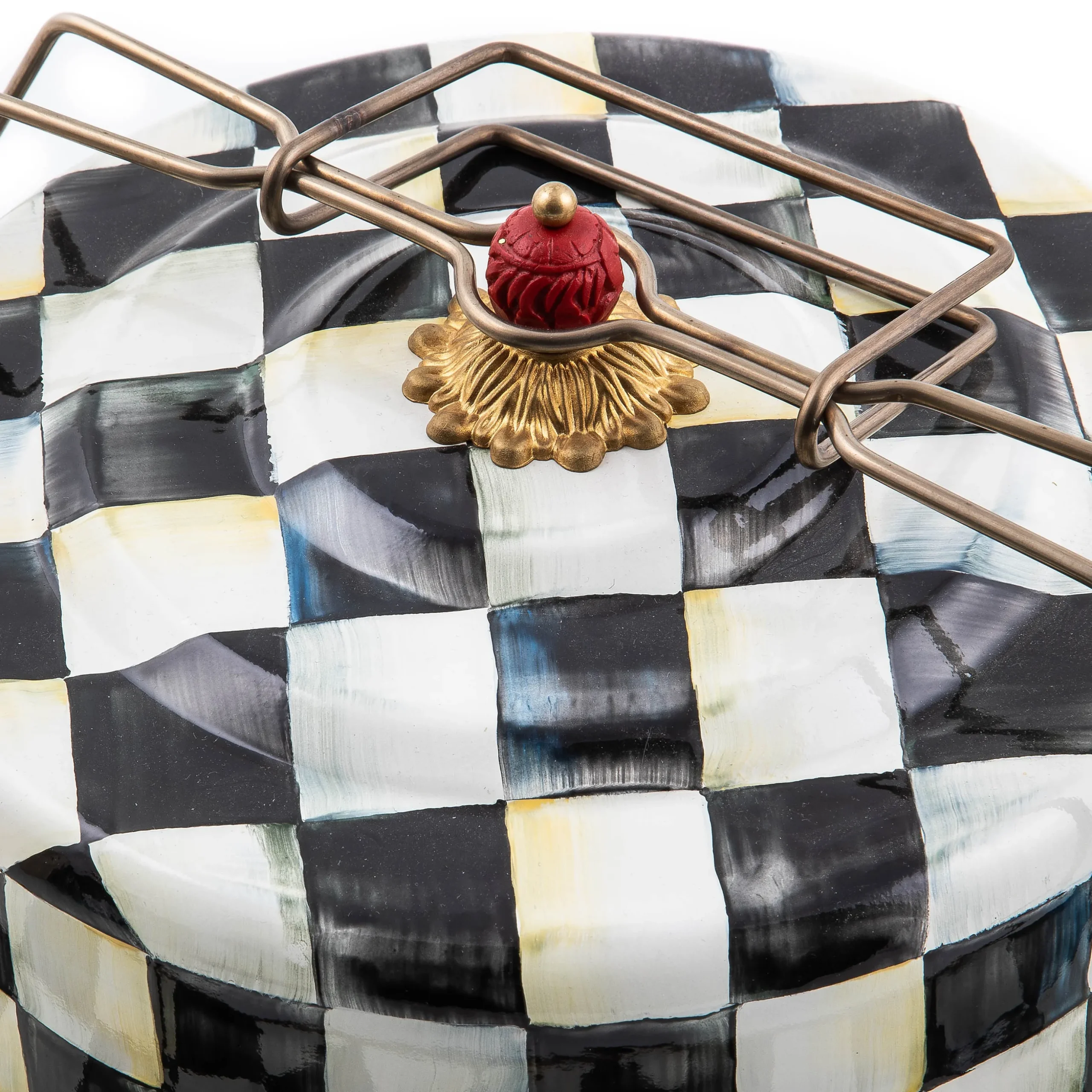 Courtly Check Cake Carrier