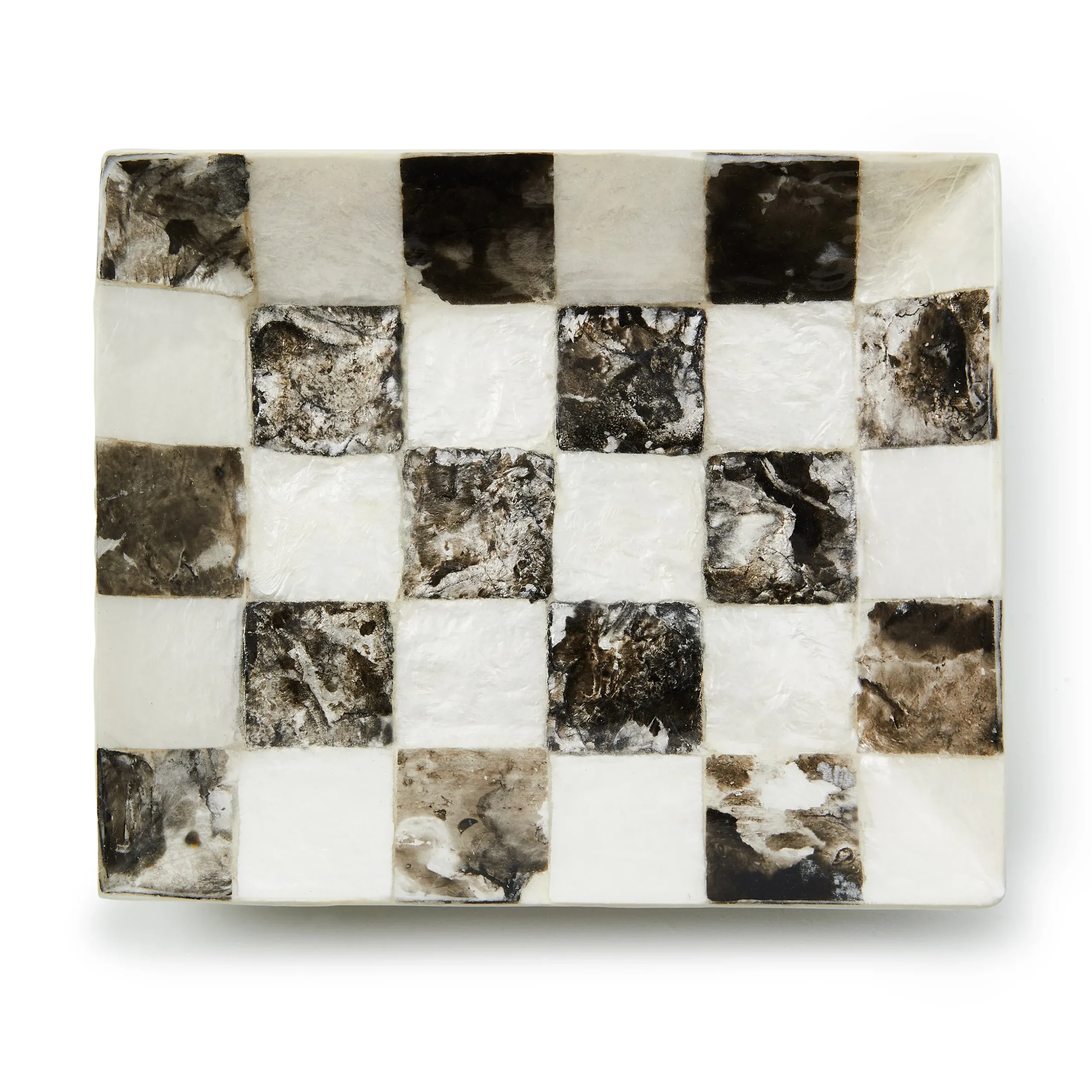 Courtly Check Capiz Soap Dish