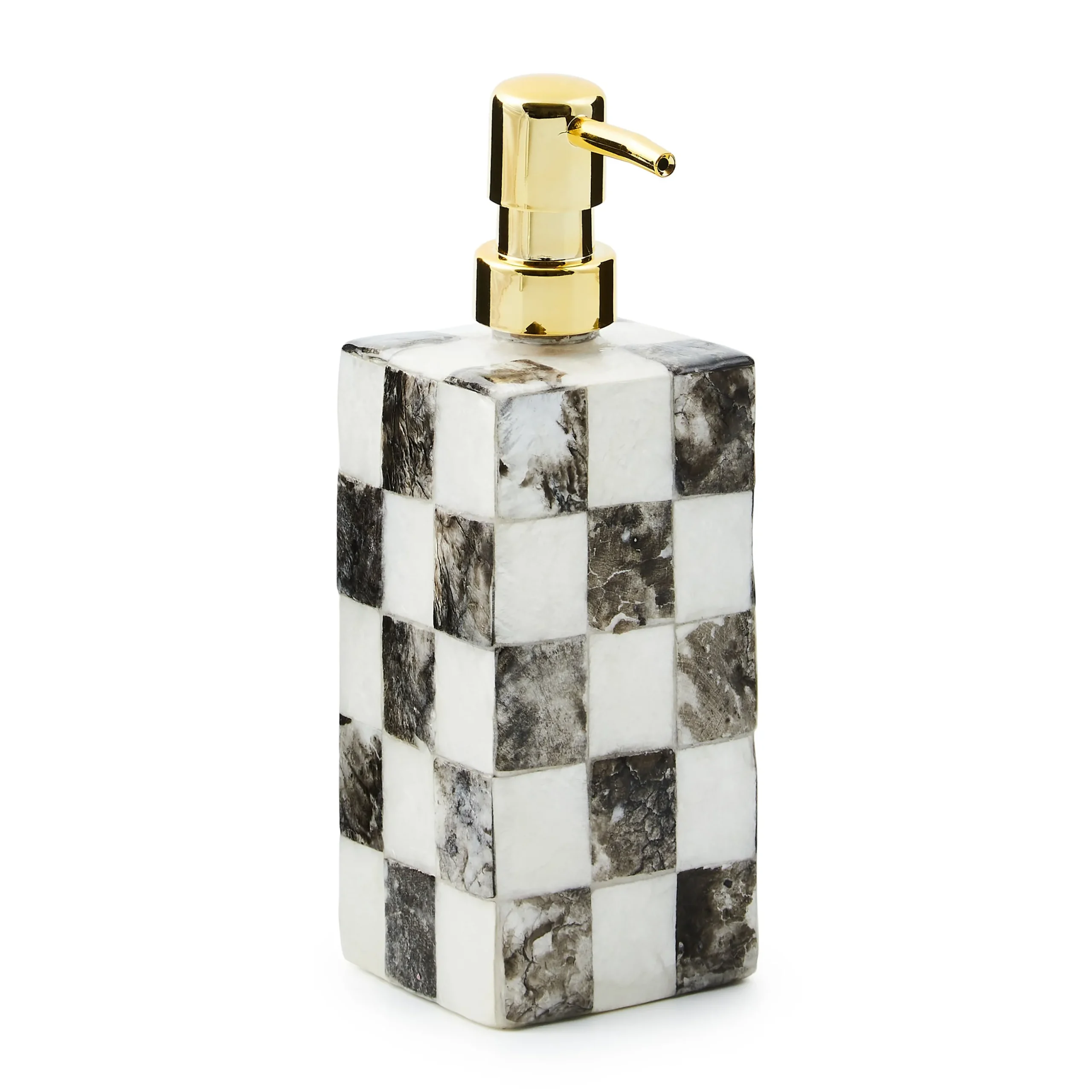 Courtly Check Capiz Soap Pump