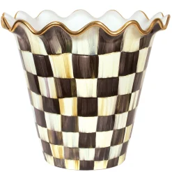 Courtly Check Ceramic Jumbo Garden Pot