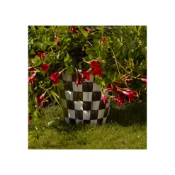 Courtly Check Ceramic Jumbo Garden Pot