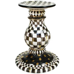 Courtly Check Ceramic Pedestal Table Base