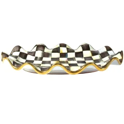 Courtly Check Ceramic Serving Platter