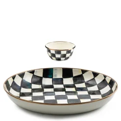 Courtly Check Chip & Dip Set