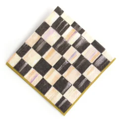 Courtly Check Cocktail Paper Napkins