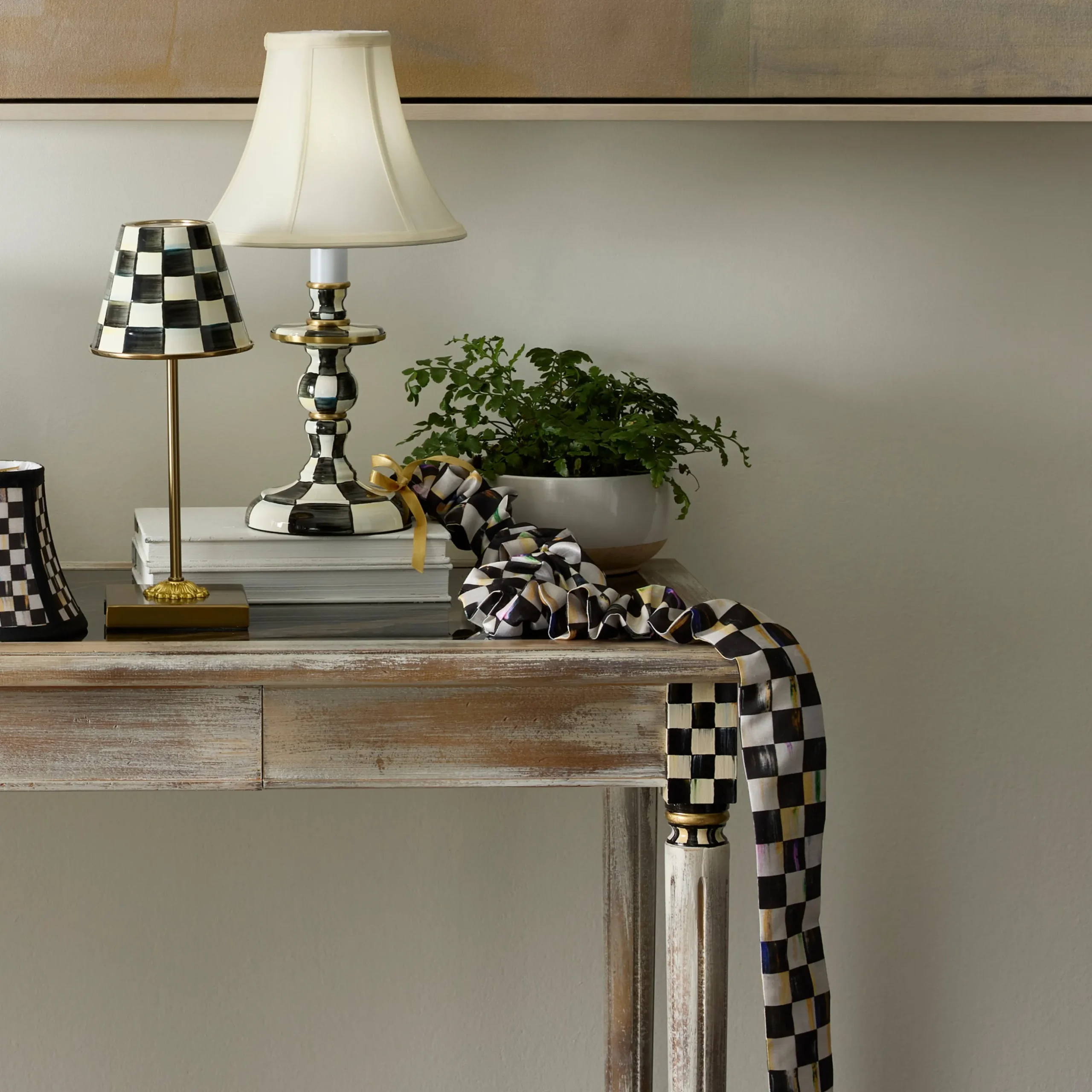 Courtly Check Cord Cover